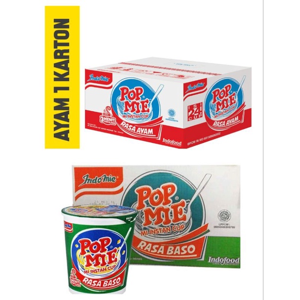 Jual Pop Mie Besar 1 dus / 1 karton isi 24 pcs Shopee Indonesia(03)