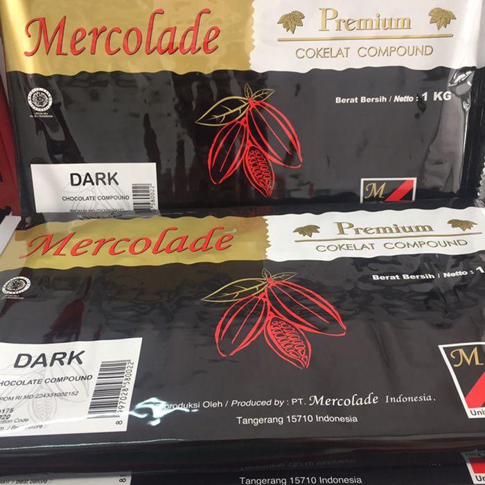 Jual Mercolade Coklat Batang - Blok Warna Rasa - Chocolate Compound 1Kg - Dark | Shopee Indonesia