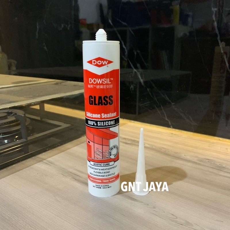 Jual Lem Sealant Dowsil Acetic dan Netral dow corning glass sealant