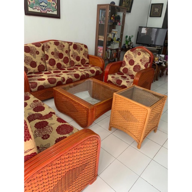 Jual KURSI SOFA ROTAN BEKAS KHUSUS DAERAH MEDAN Indonesia