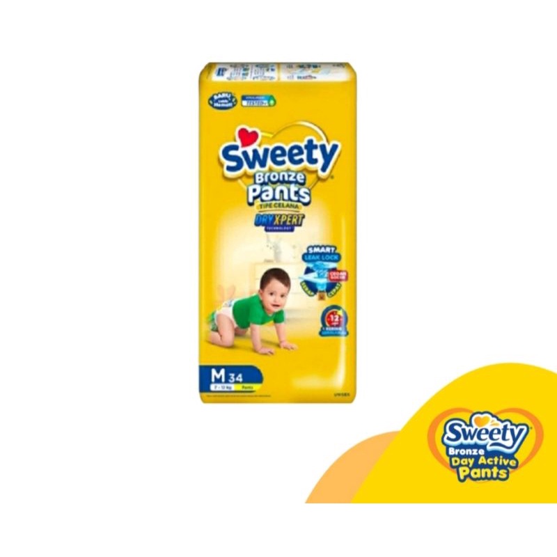 Jual pampers sweety m34 Shopee Indonesia