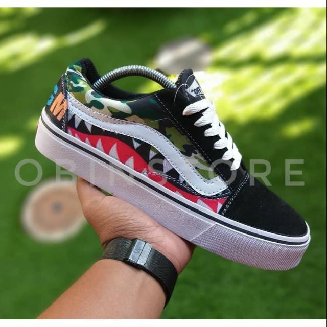 Awasome Harga Sepatu Vans X Bape References