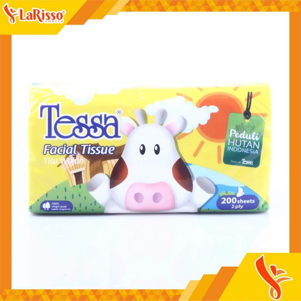 Jual TESSA FACIAL TISSUE KODE TP06 HORISON 200 SHEETS(2PLY) Shopee