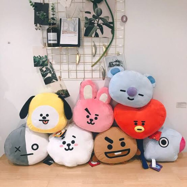 Boneka BT21 BTS Doll kpop bangtan Van Koya Shooky Rj Tata
