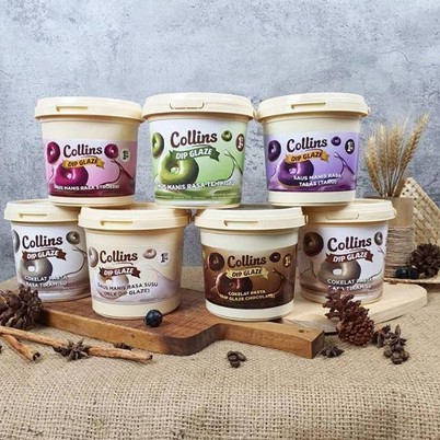 Jual 1 Kg 1000 Gram 1000Gr Collins Dip Glaze Cokelat Pasta Rasa Tiramisu Chocolate Paste Coklat Choco Collin Colin Halal - Ready Stock Pekanbaru Riau Indonesia Gratis Free Bebas Ongkir Cod Bayar