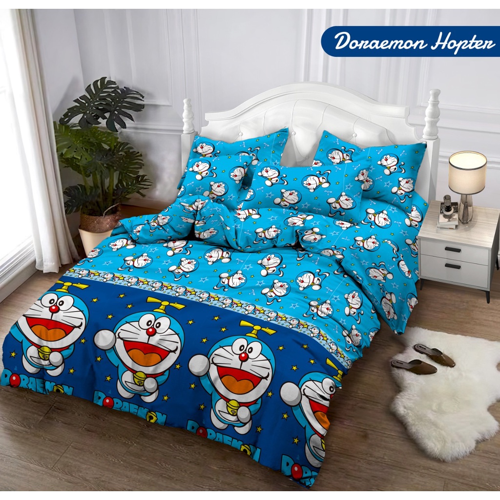 Jual ID. Lady Rose Bed Cover King Set Doraemon Hopter Shopee Indonesia