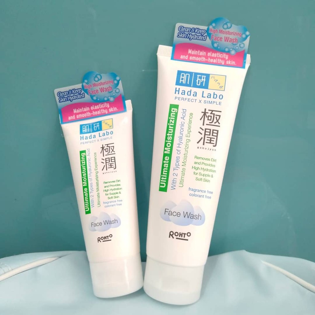 Hada Labo Gokujyun Ultimate Moisturizing Face Wash (50gr/100gr