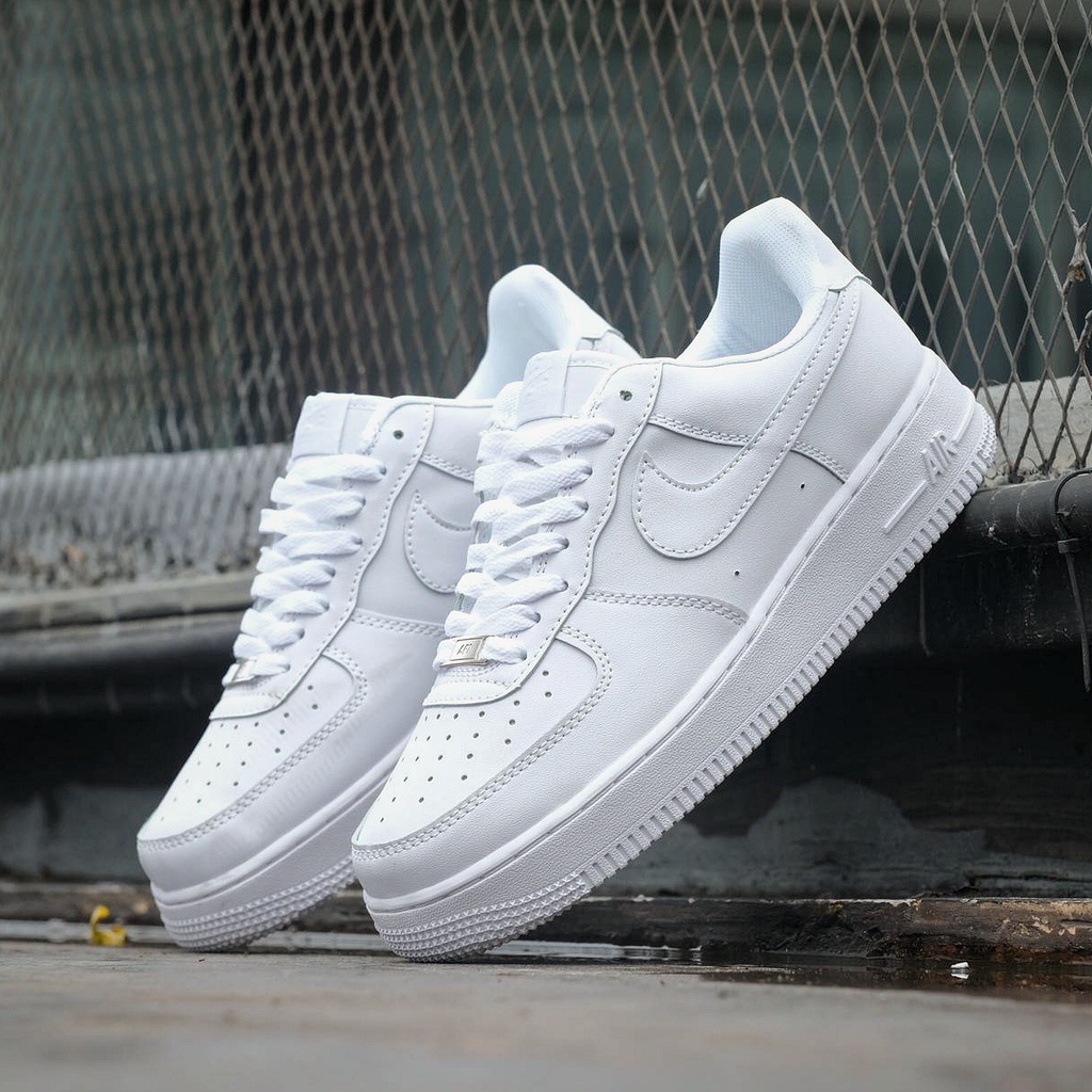Jual Sepatu Nike Air Force 1 Original Full White Termurah | Shopee Indonesia