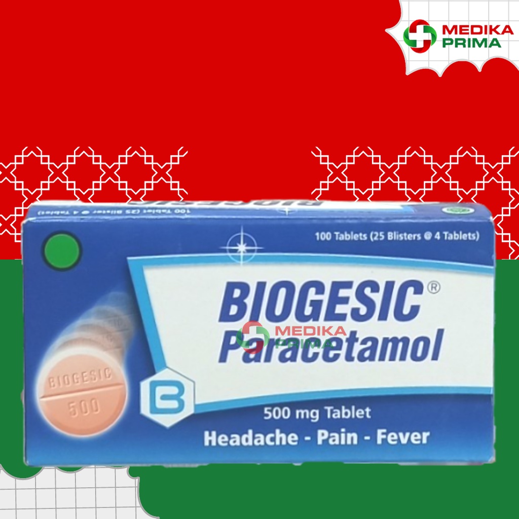 Jual BIOGESIC BOX 100 TABLET Shopee Indonesia