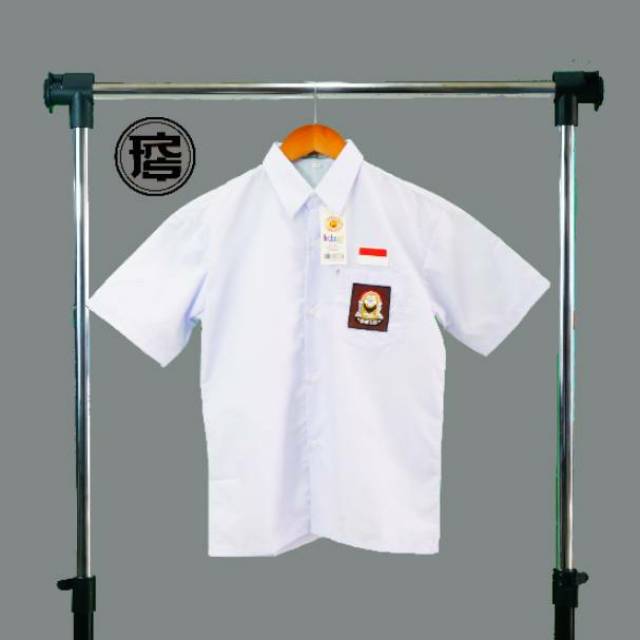 Jual Baju putih lengan pendek SMA bahan katun / seragam sekolah  Indonesia|Shopee Indonesia