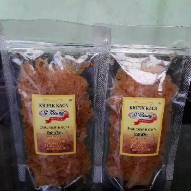 Keripik Kaca 50gram Keripik Beling Kripik Kaca Makanan Pedas