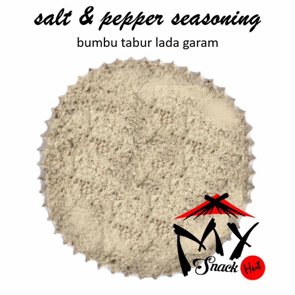 Jual SALT AND PEPPER POWDER 100GR TAIWANESE PEPPER SALT SEASONING