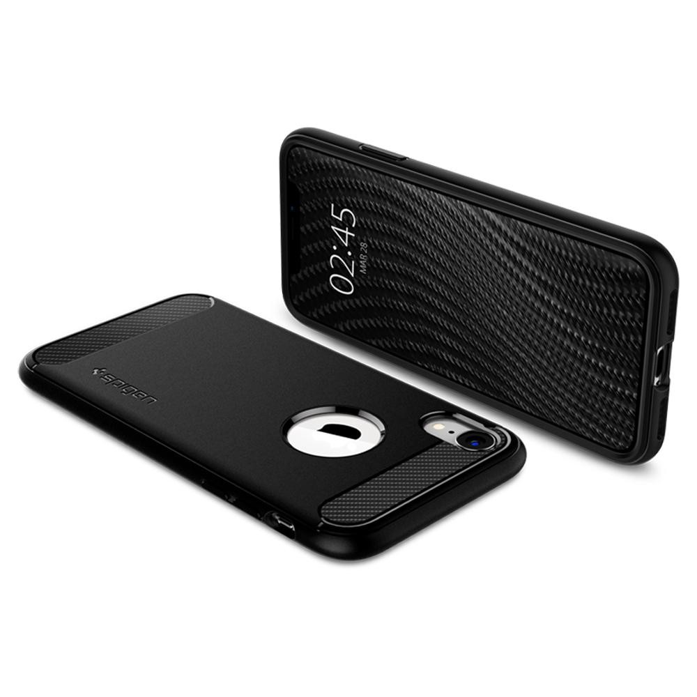 Jual Spigen Iphone Xr Case Rugged Armor Matte Black | Shopee Indonesia