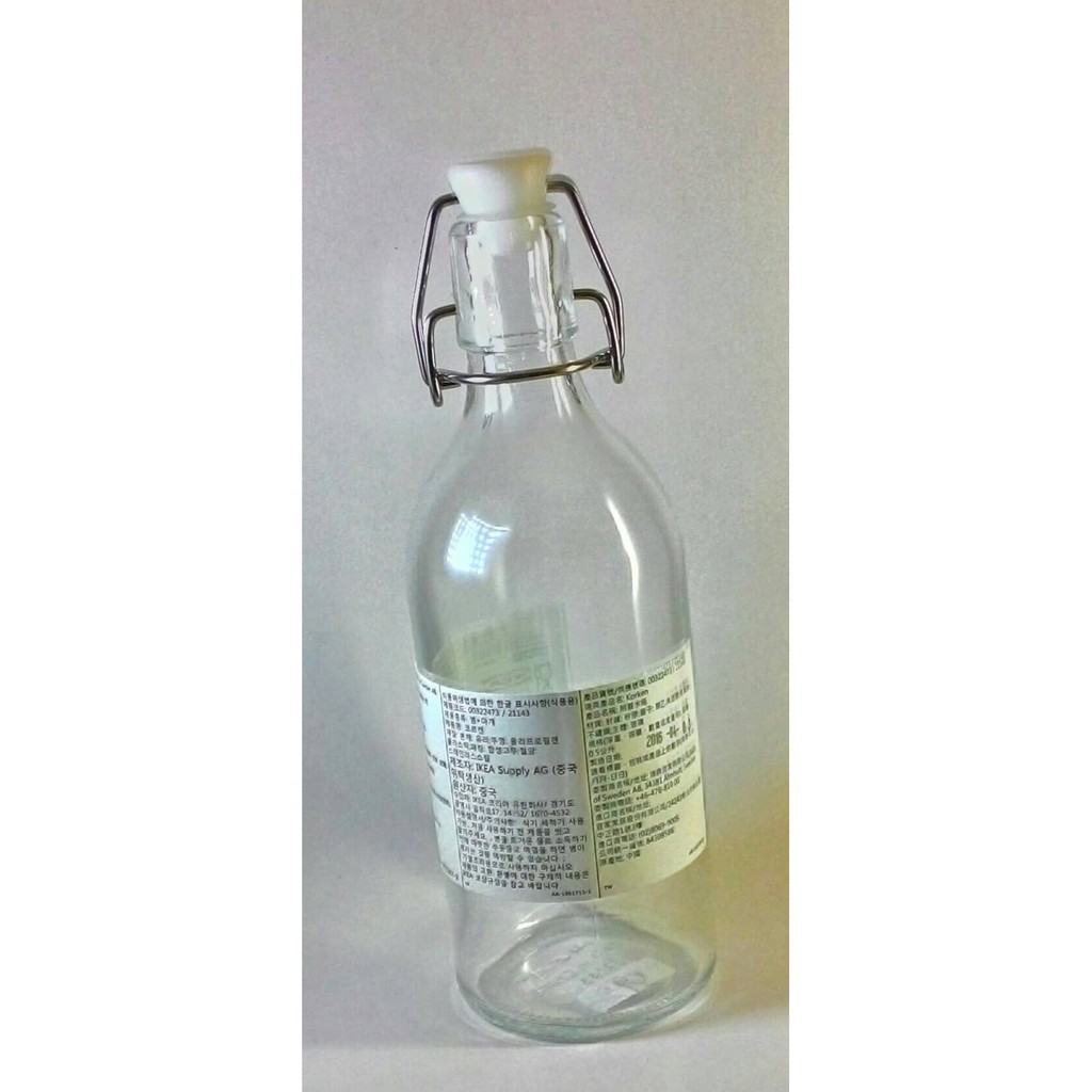 Jual Jual Botol Kaca Ikea Korken Glass Bottle 500 Ml Murah Indonesia