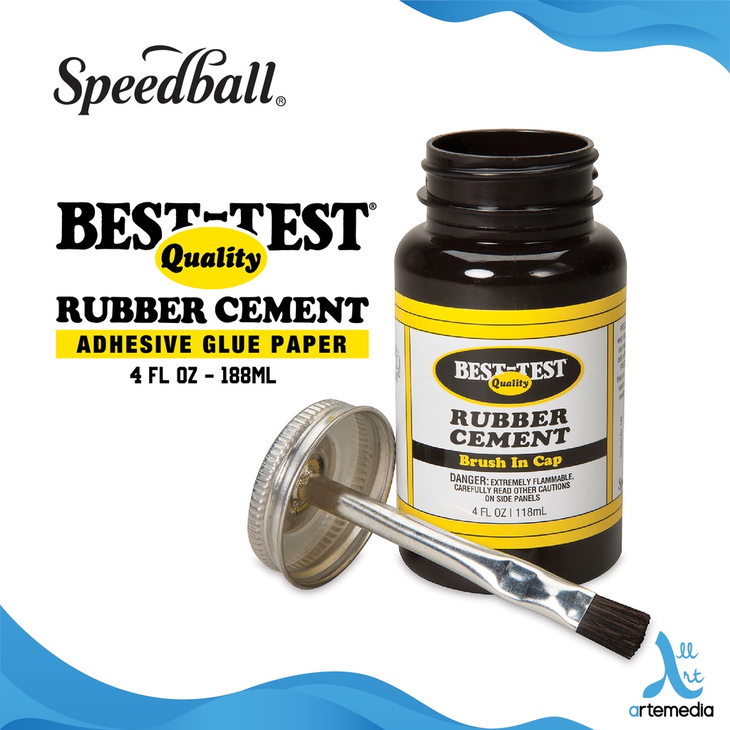 Jual Lem Kertas Best Test Rubber Cement Adhesive Glue Paper Shopee