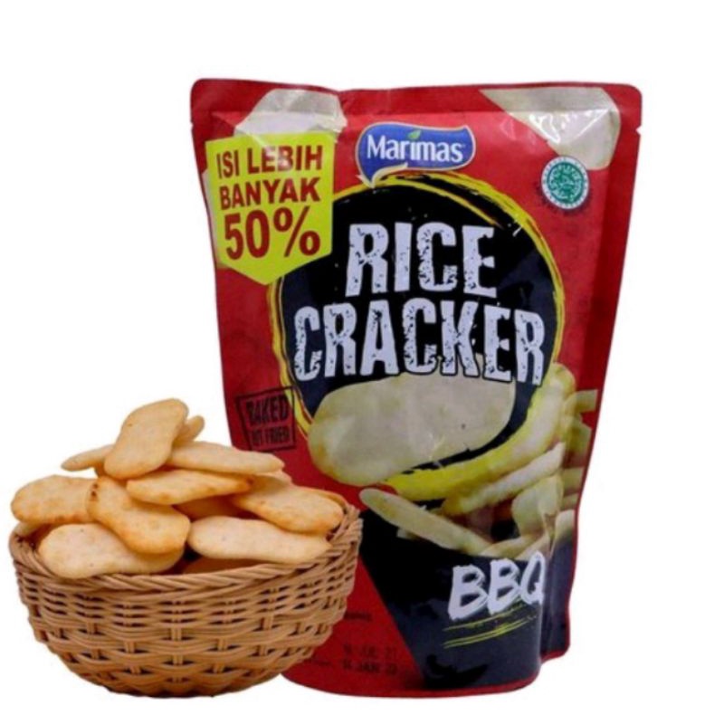 Jual marimas rice cracker BBQ Shopee Indonesia
