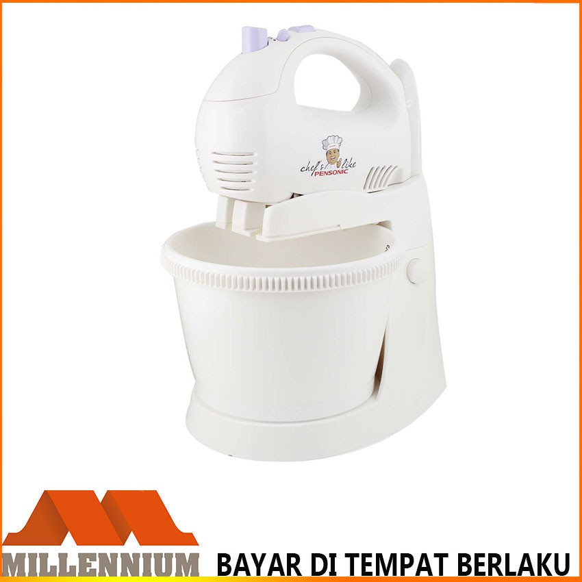 Jual PENSONIC 5 SPEED STAND MIXER PM214 MIXER COM SERBAGUNA Shopee