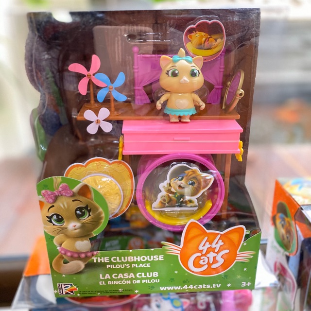 Jual Ready Stock Mainan Anak Sale 44 Cats The Clubhouse Pilou's Place Indonesia|Shopee Indonesia