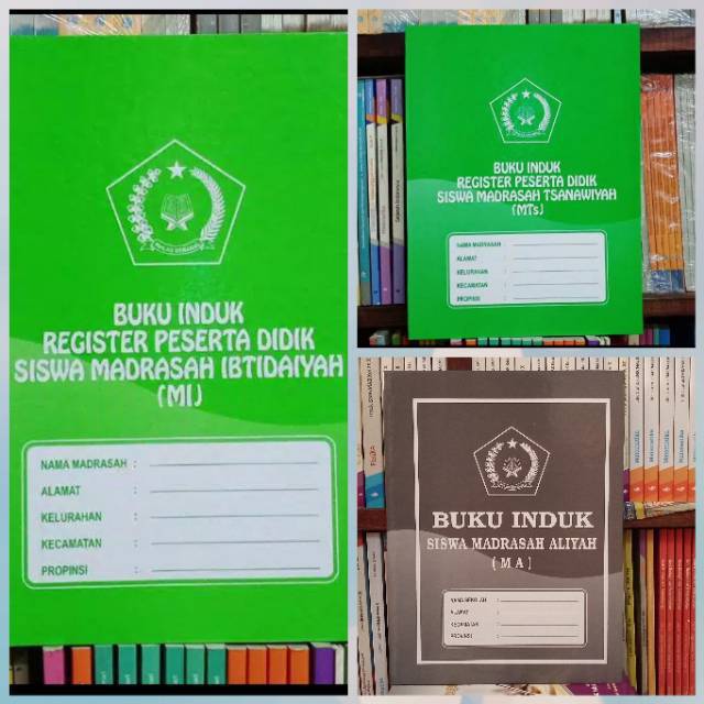 Buku Induk Siswa Madrasah Ibtidaiyah Bangku Soal