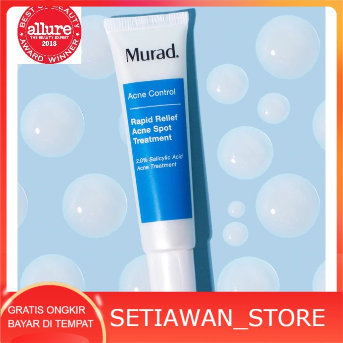 puisten uitknijpen 2023 Jual ((Siap Cod)) Murad Acne Rapid Relief Acne Spot Treatment Maximum Strength - Exp 2023 Indonesia|Shopee Indonesia