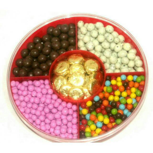 Jual Coklat Toples Bulat / Coklat Sekat / Coklat Lebaran / Coklat Murah / Kue Lebaran 2017 | Shopee Indonesia