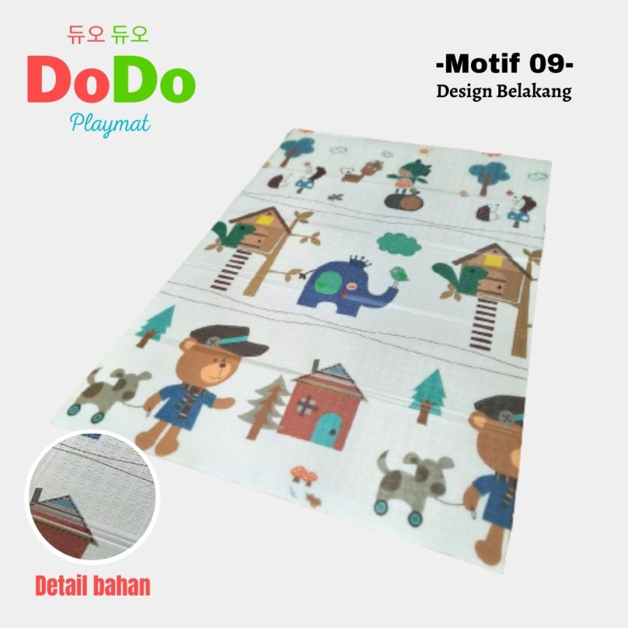 Cek dan Beli Karpet DODO Playmat Anak Uk. 120 x 180 Motif 09 dabrus