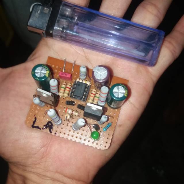 Skema Driver Mungil Boyolali Tersenyum PCB