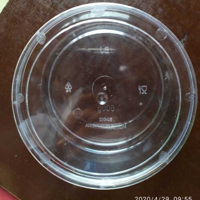 LUSINAN Toples NASTAR BJ uk 500 gr / toples kue transparan bening