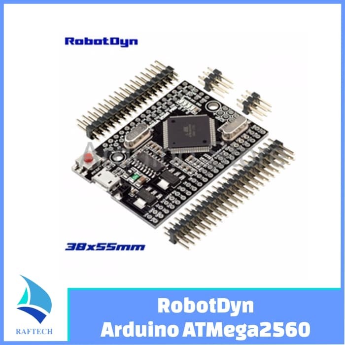 Jual Compatible RobotDyn Arduino Mega Mini 2560 Pro CH340G microUSB