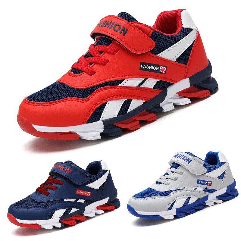 Sepatu Sport Casual Anak Lakilaki / Perempuan Gaya Korea untuk Lari