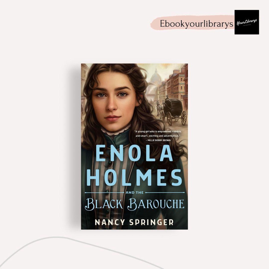Jual Enola Holmes and the Black Barouche // Nancy Springer Shopee
