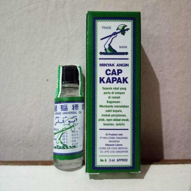 Minyak Angin Cap Kapak 3 Ml MINYAKOL