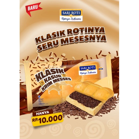 Jual Sari Roti Klasik Kasur Krim Meses | Shopee Indonesia