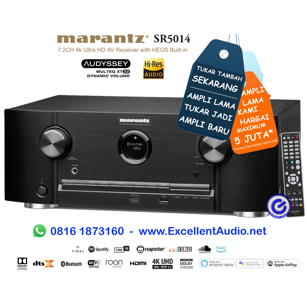 Promo Tukar tambah Marantz SR5014 SR 5014 Dolby Atmos home
