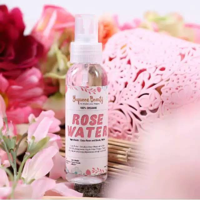 Jual Yoqueen Beauty Rose Water Original (Alami, Aman, dan Halal
