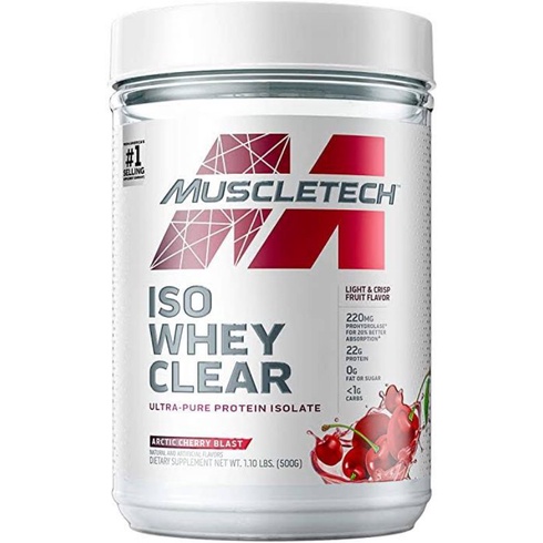 Jual Muscletech Iso Whey Clear 19 Serv Isolate Whey Isolate  Indonesia|Shopee Indonesia