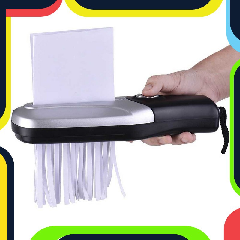 Bayar Ditempat Aibecy Mesin Penghancur Kertas Handheld Paper Shredder A6 SW502 Shopee Indonesia