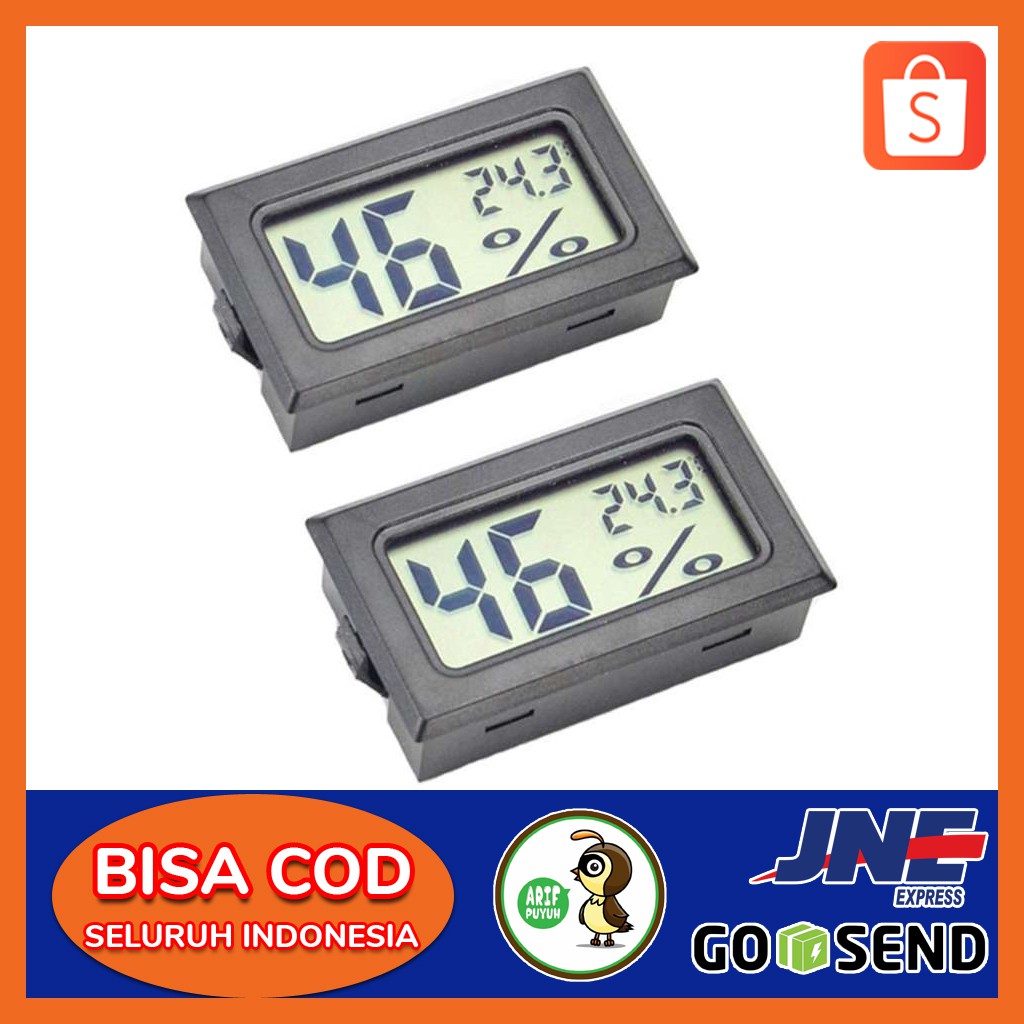 Hygrometer Digital alat ukur kelembaban dan suhu mesin tetas Shopee Indonesia