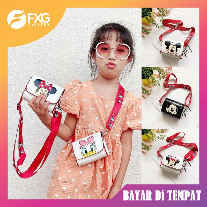 Tas Pesta Kartun Anak-anak FXG Tas Bahu Anak Wanita