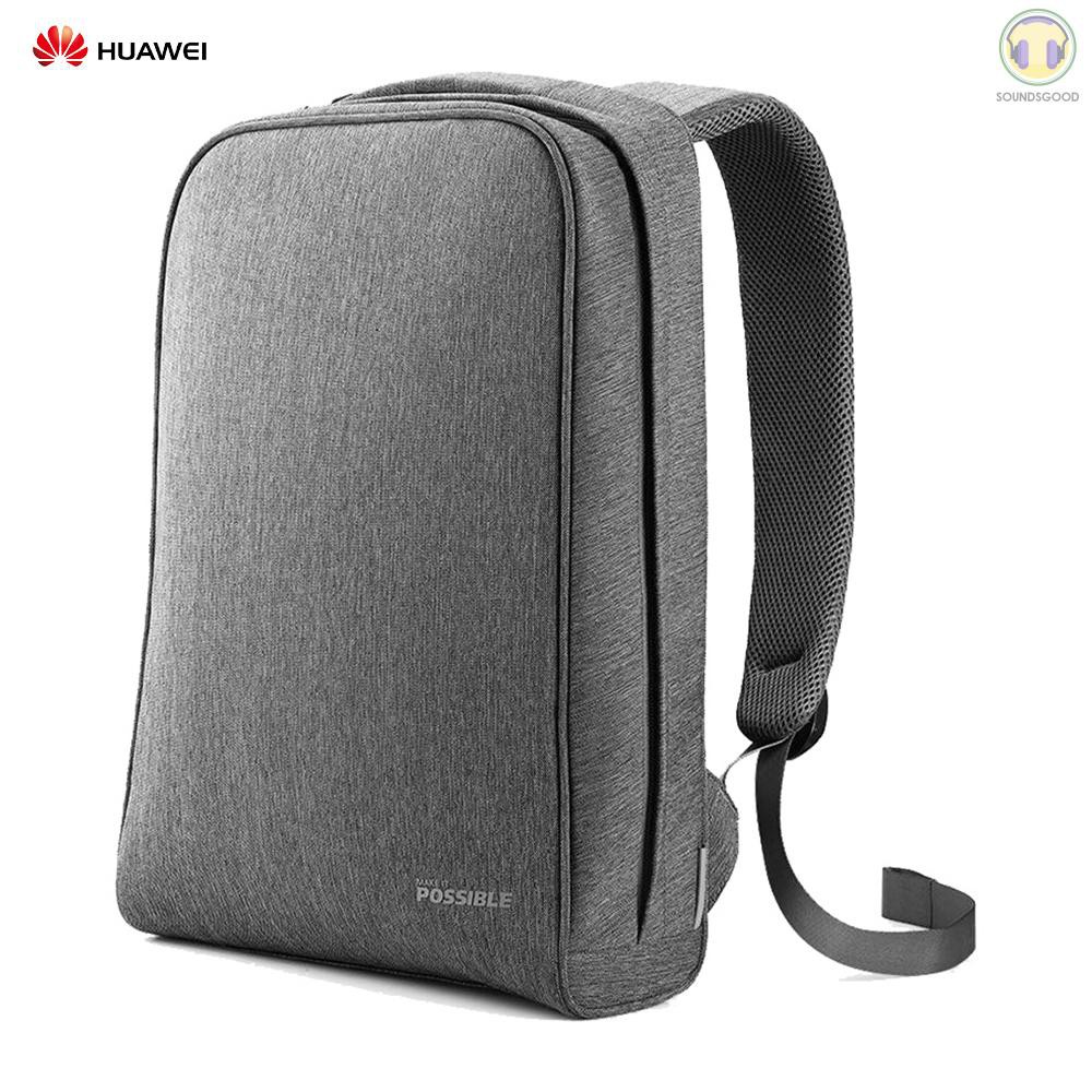 Tas Ransel Pria / Wanita Bahan Polyester Fiber untuk Laptop / Tablet Huawei Mate Shopee Indonesia