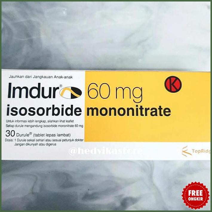 Jual ✓New Obat - Imdur 60 Mg Indonesia|Shopee Indonesia