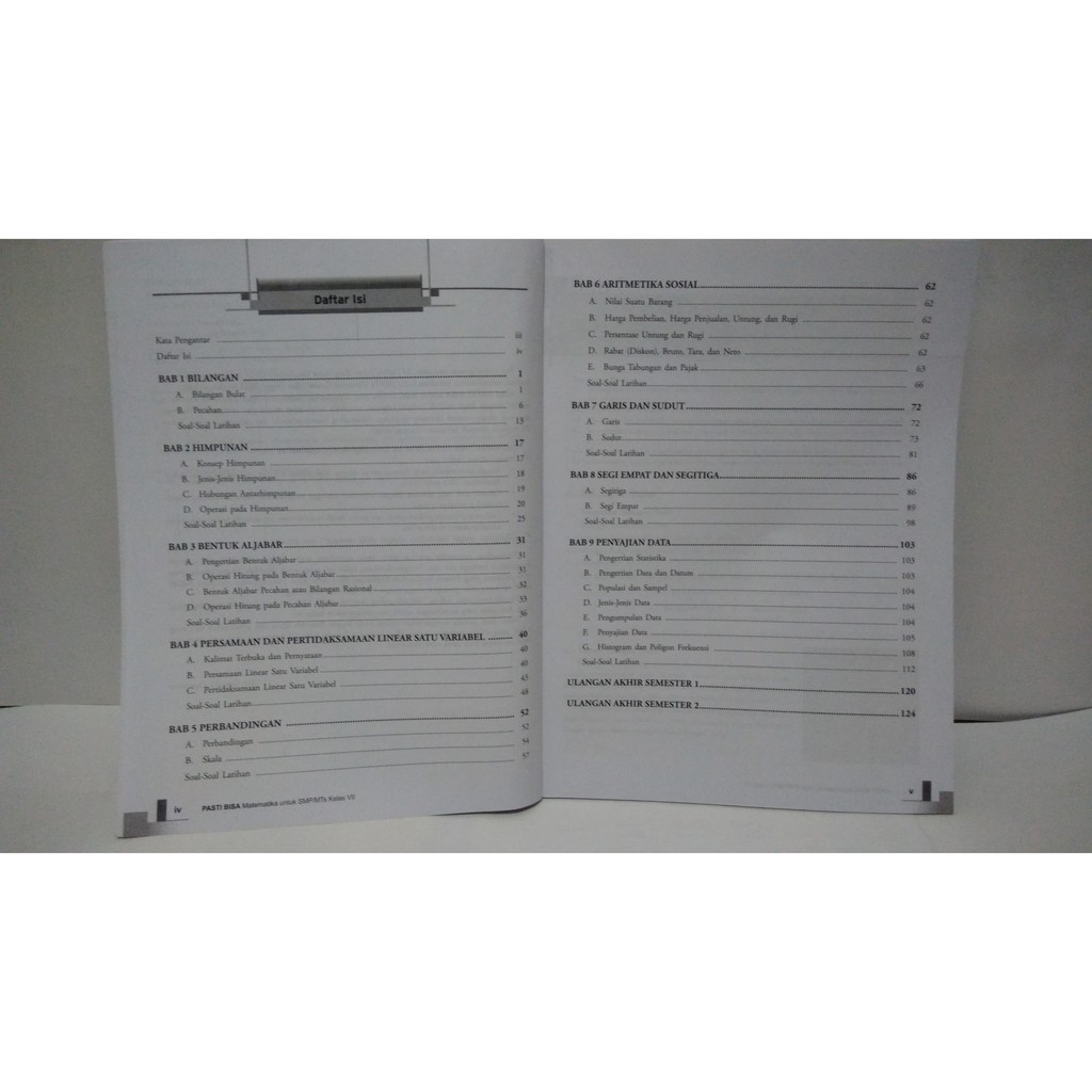 Contoh Latihan Soal Soal Ulangan Matematika Kelas 7 Bab Perbandingan