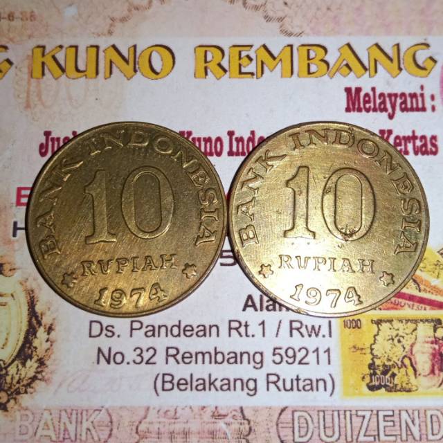 uang mahar nikah koin 20 rupiah kuningan Shopee Indonesia