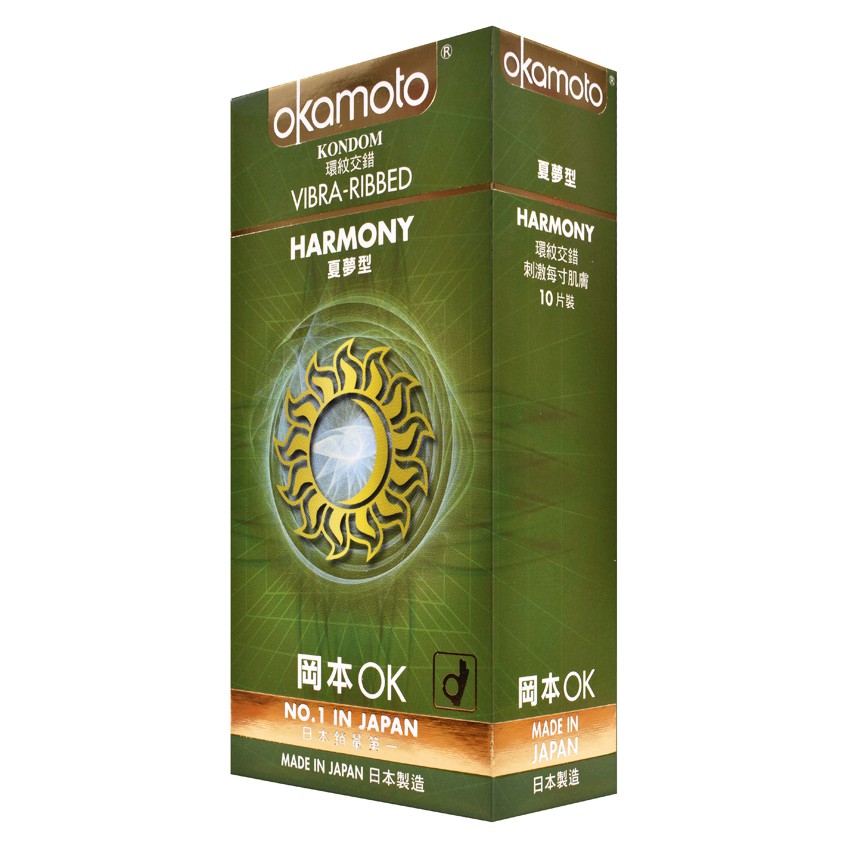 Kondom Okamoto Harmony isi 10 Pcs Kondom Jepang Terbaik