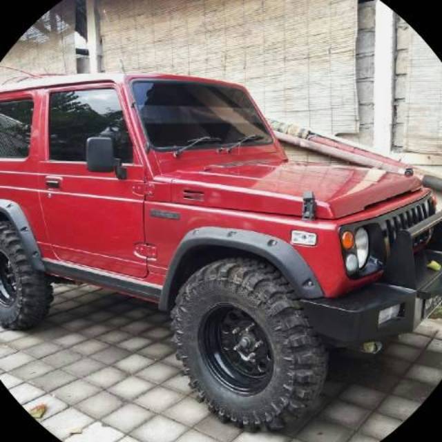 Jual TERBAIK OVER FENDER KOTAK JIMNY KATANA ISI 4 PCS Shopee Indonesia