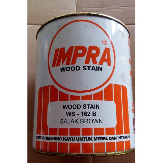 Jual Cat impra warna tua wood stain WS162B Shp brown coffee brown