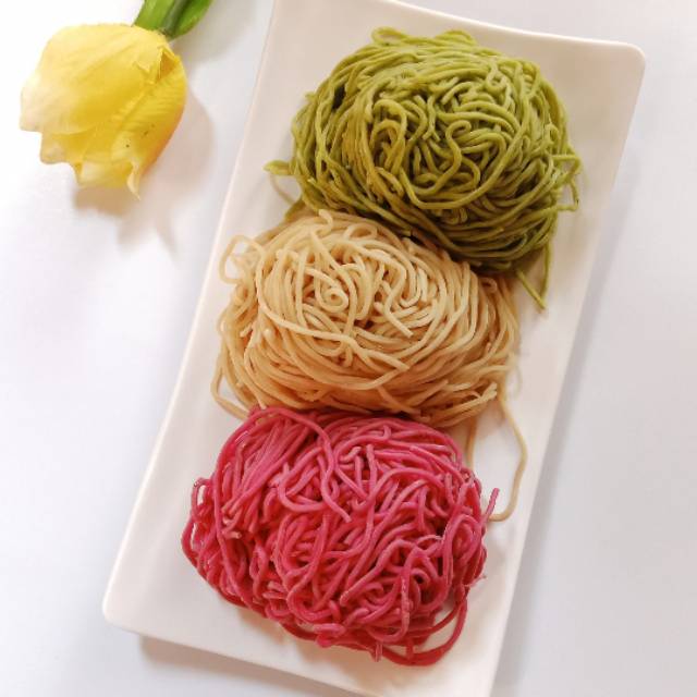 Mie pelangi/ mie sehat/ mie homemade | Shopee Indonesia