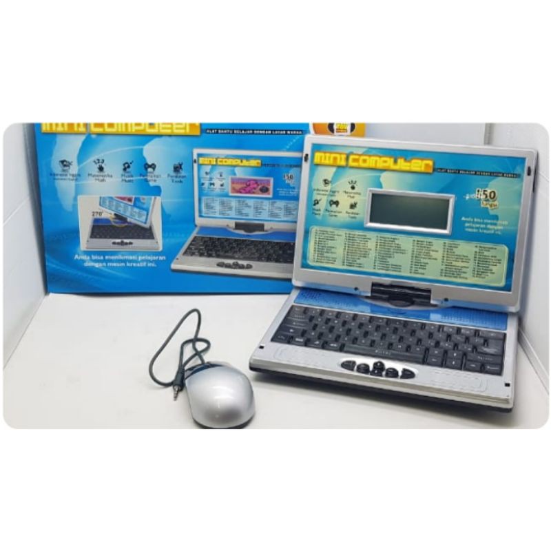 Jual Mainan Laptop Anak (150 Fungsi, 2 Bahasa), Mainan Mini Computer, Kado | Shopee Indonesia