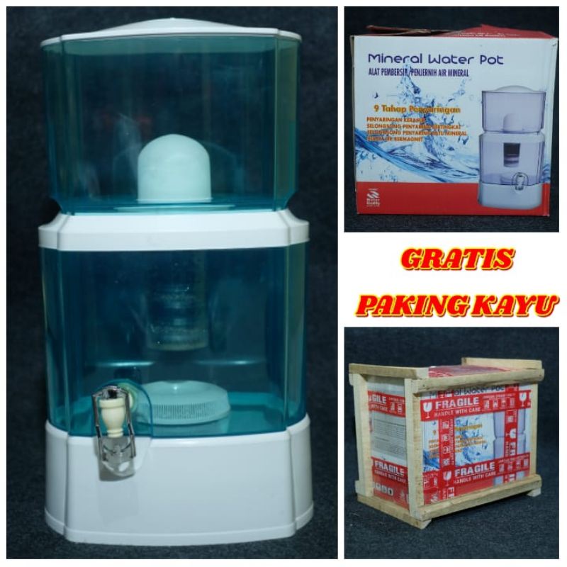 Jual Mineral Water Pot 24 Liter BIO ENERGY WATER PURIFIER Merubah Air