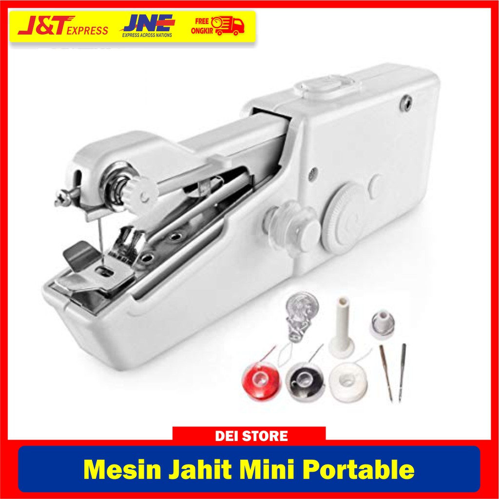 Mesin Jahit Tangan Portable / Alat Jahit Mini / Penjahit Mini / Handy Sewing Shopee Indonesia